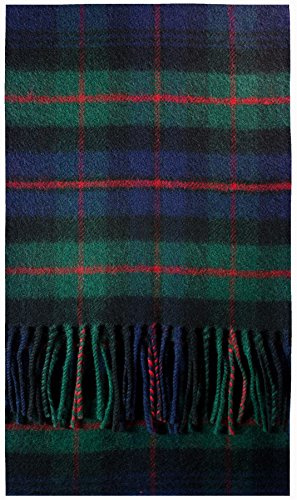 I LUV LTD Murray Of Athol Modern Tartan Brushwool Scarf