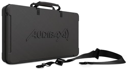 Audibax Atlanta Case 60 - Custodia per Controller Digitale - Borsa da Trasporto da Viaggio - Custodia per Pioneer DDJ-400 / SB3 / SB2 / Traktor S2 MK3 - Custodia per Apparecchiature Musicali