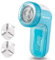 BEAUTURAL Fabric Shaver and Lint Remover, Sweater Defuzzer with 2-Speeds, 2 Replaceable Stainless Steel Blades, Battery Operated, Remove Clothes Fuzz, Lint Balls, Pills, Bobbles