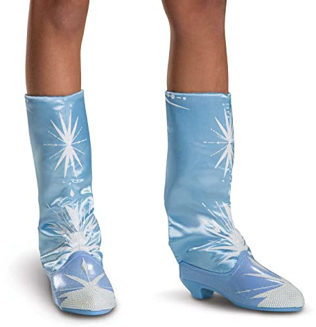 Disguise Elsa Boots, Scarpe per Travestimenti Bambina, Blu, Taglia Unica
