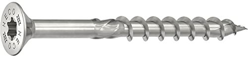HECO-TOPIX-PLUS Holzbauschraube Senkkopf 5.0x 70 TG HD20 Edelstahl A2