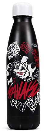 Half Moon Bay Cruella Gourde en métal 101 Dalmatiens Noir WTRBDC16 Taille unique