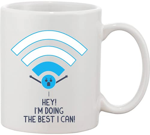 Tazza in ceramica Poor WiFi Stella