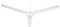 Ventilatore da Soffitto Industriale in Acciaio 3 Pale ø 142 cm ZFS8124
