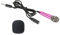 PATIKIL Mini Microphone Portable Vocal Microphone Rose Red for Voice Recording and Singing Pack of 1