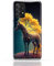 CoverHeld Hülle für iPhone 12 Mini Handyhülle Schutzhülle aus weichem Silikon TPU Softcase mit Motiv 3536 Pferd Abstrakt gelber Baum Fantasy