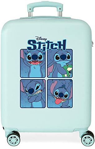 Disney Adorabile Stitch Bagagli- Bagagli per bambini Unisex - Bambini e ragazzi Turquesa