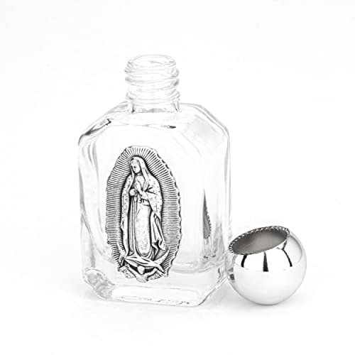 NKlaus Botella de agua bendita de cristal (15 ml, 6 x 3 x 2 cm), diseño de Madonna
