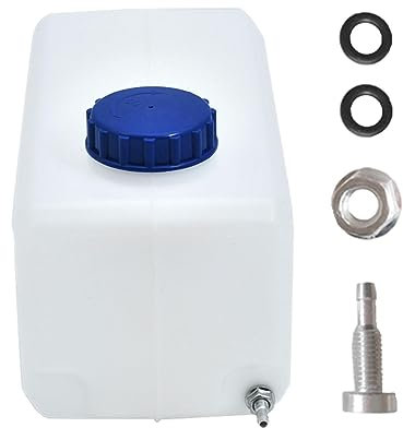 Maodom Carafe à Huile 5L | Stockage d'huile pour Organisateur véhicule transluci5L - Le réservoir étanche Fournitures Voiture cruche d'huile pour des camionnettes