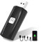 MSXTTLY Carplay Wireless Adapter U2C-AIR 2024 Carplay Wireless Stick Kompatibel mit 2016-2024 Autos mit OEM Carplay und iOS 10+, Schwarz
