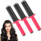 Lockenwickler Kämme Hair Rollers Curling Brush Hair Fluffy Curler Rolls Lockenkamm Curling Roll Comb Round Brush Hair Roller Wellen Lockenstab Heißluft-Stylingbürste Haarstyling Werkzeuge (3)