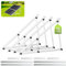 Support de panneau solaire pour centrale électrique de balcon de 200 à 500 W - Angle réglable de 0 à 90 ° - Support pour panneau solaire - Support de panneau solaire réglable de 118 cm