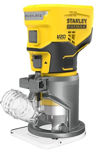 STANLEY FATMAX V20 Affleureuse Brushless 18V - SFMCW400B-XJ - Livrée Sans Batterie