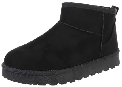 Ital Design Damenschuhe Stiefeletten Plateaustiefeletten