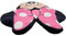 ILS I LOVE SHOPPING Cuscino 3D Shaped Sagomato peluche per Bambini in Poliestere con la Forma sagoma Personaggio (per Topolina Minnie Mouse)