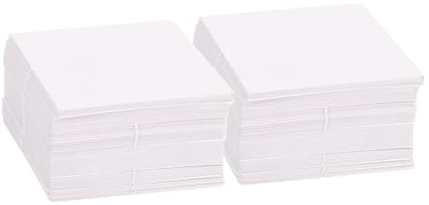 IWOWHERO Quilting Paper Templates 1.97X1.46In Lightweight Square Quilting Piercing Papers for Patchwork Crafts DIY Sewing Embroidery Projects 200Pcs