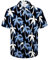 XiaoMoSha Mens Hawaiian Shirts Short Sleeve Wrinkle Free Button Down Summer Casual Shirt for Men Tropical Holiday Beach Funky Party Tops, BlackPalmTree, XXL