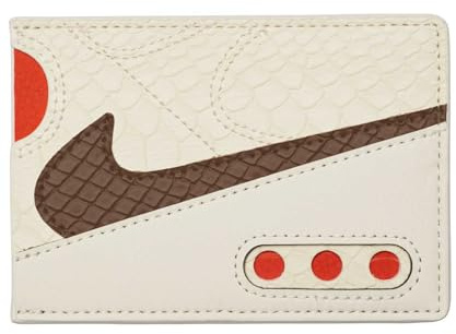 Nike Icon Air Max 90 Card Wallet Portefeuilles pour cartes Unisexe Pale Ivory - Skin, ivoire (ral 1013), Adulto, Streetwear