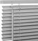Ev Dekor PVC Venetian Blinds for Windows PVC Curtains Trimmable Shades for Home Kitchen Windows Treatment Shutters 25mm Slats Complete Child Safe Fittings - Window Venetian Blind Grey W45cm x L150cm