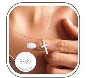 Avotto Kreuz Kette Damen Silber Cross Necklace Women Silber Kreuz Halskette | Kreuz Kette Damen Silberkette Cross Necklace Women ketten silber damen silber