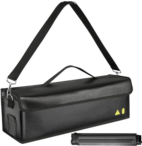 ROADNADO Lipo Battery Safe Bag Fireproof Bag for Ebike Charging and Storage