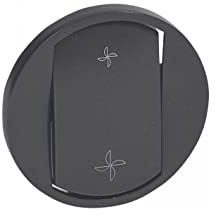 Legrand 067961 Enjoliveur Céliane pour Commande VMC, Finition Graphite, Lot de 10