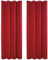 Bestlivings Dekoschal 2er Pack mit Universalband, 140x145 cm rot