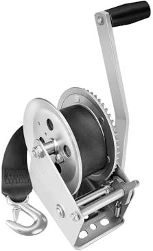 Fulton Treuil Simple Vitesse 142305 avec Sangle de 6 m – Capacité de 816,5 kg, 1 Paquet