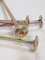 Vis de la Construction en bois 8 x 140 mm Assiettes Tête (8 x 80-8 x 380 Disponible), acier inoxydable, TORX, jaune galvanisé, acier inoxydable, Lot de 50
