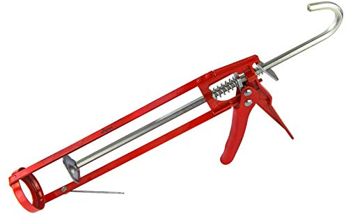 DEMA Kartuschenpistole 310 ml DSK Basic - Kartuschenpresse, Silikonspritze, Auspresspistole - robust, langlebig, präzise - Silikon, Kleber, Dichtstoffe