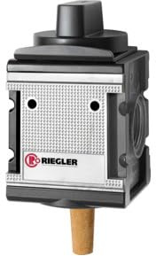 RIEGLER 133134-K 45 Kugelhahn 3/2-Wege »multifix«, abschließbar, BG 4, G 1, 1Stk