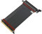 LINKUP - Ultra PCIe 4.0 X16 Riser Cable [RTX4090 RX6950XT x570 B550 Z690 Tested] Shielded Extreme High-Speed Vertical Mount Gaming PCI Express Gen4 | Straight Socket (15cm) 3.0 Gen3 & TT Compatible