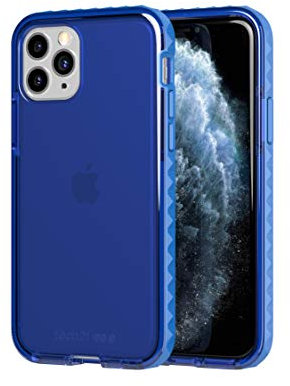 tech21 T21-7548 Evo Rox for Apple iPhone 11 Pro Max with 12 ft. Drop Protection, Cornflour Blue