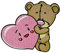 Finally Home Süßer Teddybär mit Herz in den Armen Patch zum Aufbügeln | Teddy Bär Patches, Glücksbärchi Bügelflicken, Flicken, Aufnäher für Babys & kleine Kinder Jungen & Mädchen