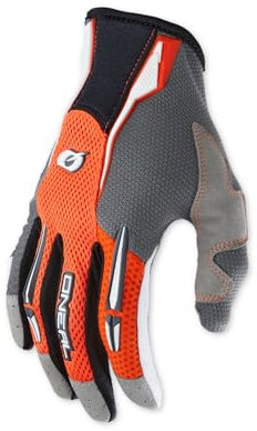 O'NEAL Motocross Handschuhe Podium Glove I MX MTB Motocross Enduro I Atmungsaktive Motorradhandschuhe Herren Damen I Perfekter Grip, gutes Fahrgefühl I Orange I Größe L