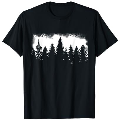 Wald Bäume Magische Natur T-Shirt