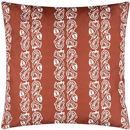 Paoletti Kalindi Stripe Outdoor Polyester Filled Cushion