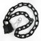 Safety Fence Chain Lock,Outdoor Waterproof Padlock with Chain,Heavy-Duty Weathproof Lock with Chain for Gate,Fence,Motorcycles,Bike (Lock with Chain)