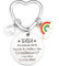 Cadeau Tata,Porte Clé Meilleure Tata,Cadeau pour Tata Anniversaire Cadeaux pour sa Tata,Porte Clef Idee Tata Cadeau Tata Noel Merci Tata Cadeau Personnalisé Cadeau Tatie Original Personnalisable Idée