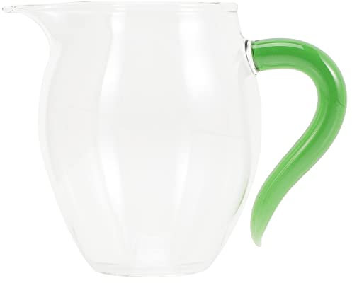 BESTonZON Glas Teespender Transparent Milchbecher Mit Henkel Teespenderbecher Aus Glas Dekorativer Kaffeebecher Kaffeetasse Mit Ergonomischem Griff Langlebiger Becher Für Zuhause Und Cafés