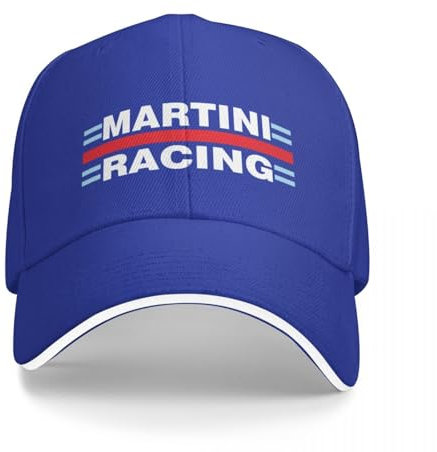 OAKITA Basecap Martini Racing hintergrundlose Baseballkappe Mode Wild Ball Hutkappen Snap Back Hut Junge Kappe Damen