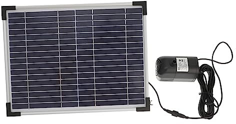 CAXUSD Bomba De Agua Eléctrica Bomba Fuente De Agua Fuente Solar 10w Decoración Solar