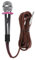 Microfono Dinamico a Bobina Mobile, Microfono Palmare a Condensatore Cablato Ingresso Connettore XLR a 3 Pin, Connettore Microfono Standard da 6,3 Mm (SILVER)