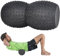 Faszienrolle Wirbelsäule (34 x 17 cm), Massageroller Rücken mit Aussparung für Die Wirbelsäule, Faszienrolle mit 3D-Texturmassage mittlere Härte, Foam Roller, für Rücken Nacken Beine Yoga und Fitness