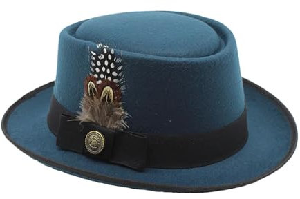 Mimoqk Oktoberfest-Outfits Hut,Oktoberfest-Bayerischer Kostümhut - Oktoberfest-Hüte für Herren,Mit Federn, Emblemen Oktoberfest-Kostümzubehör, Oktoberfest-Outfits Damen, mit Federn und Emblemen