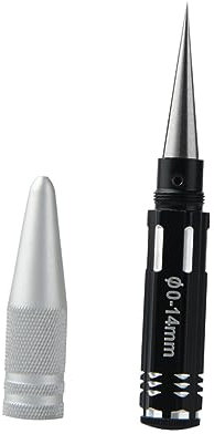 ANDRESLAD Lochreibrahle Aus Edelstahl Energiesparend Langlebig Und Leicht Für Rc Auto Karosserie Aluminium Schutz Für Sicheres Arbeiten Zum Bohren Und Erweitern Von Modellbauöffnungen