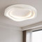 HTsilphelene Moderne Deckenleuchte, 50cm Dimmbare 3000K-6500K Deckenlampe Schlafzimmer, Minimalistische Kreativitätsform Lampe Deckenlampe für Wohnzimmer Schlafzimmer Küche Flur