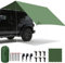 AVOFOREST Lona impermeable 3 x 3, lona ultraligera, lona de camping con 19 ojales+pasadores de aluminio+cuerdas de nailon+gancho ventosa,anti-UV & nieve y lluvia, para exteriores, camping, picnic