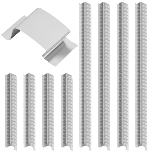 Greenhouse Glass Clips 120pcs for Home Garden Greenhouse Glass ‘G’ Clips Made of Stainless Steel, an Essential Accessory for Your Repairs