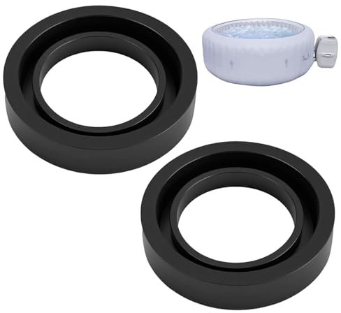 MDLSDE 2 PCS Junta de Conector SPA Repuesto 11699, para SPA Intex Pure Simple Juntas Que Garantizan un Flujo Agua Amarillo Sin Costuras Entrada y Salida de Silicona Piscina y Jacuzzi